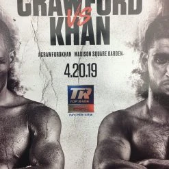 Sold Out Posters Boxing - 2019 Poster Crawford Vs Khan