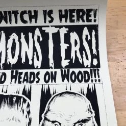 Halloween Monsters - 2017 Epyon5 Poster C2E2 Release Chicago Art Prints