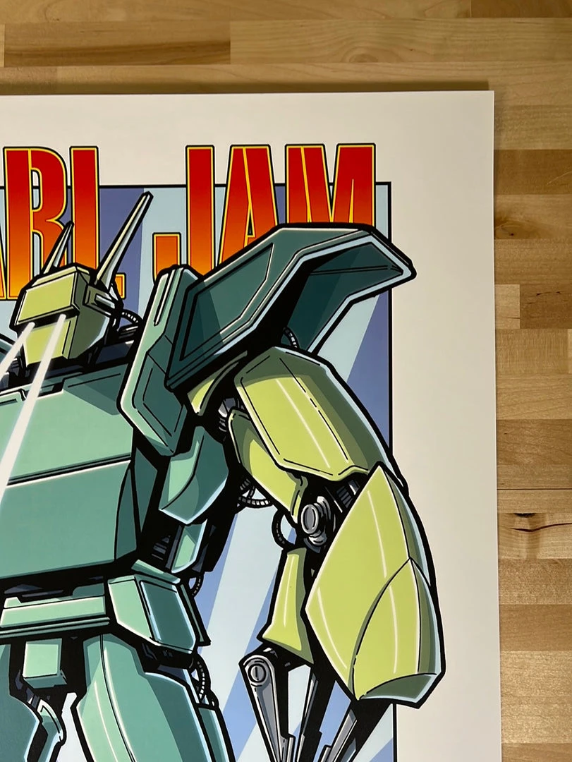 Pearl Jam - 2006 Joe Whyte Poster Brisbane, AUS Kings Of Leon 6 Pearl Jam - 2006 Joe Whyte Poster Brisbane, AUS Kings Of Leon