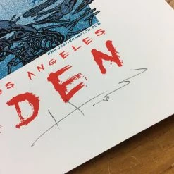 Soundgarden - 2013 Justin Hampton Poster Los Angeles Wiltern Theatre