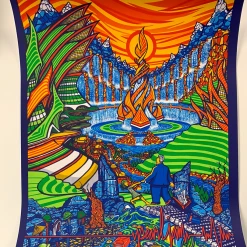 Gig Posters Pearl Jam - 2020 Brad Klausen Poster Nashville, TN 1st Ed Bridgestone Arena