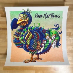 Gig Posters Dodo - 2021 BioWorkz Poster Dave Matthews Band Blue