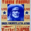 Willie Nelson - 2008 Hatch Show Print 4/24 Poster Randers, Denmark