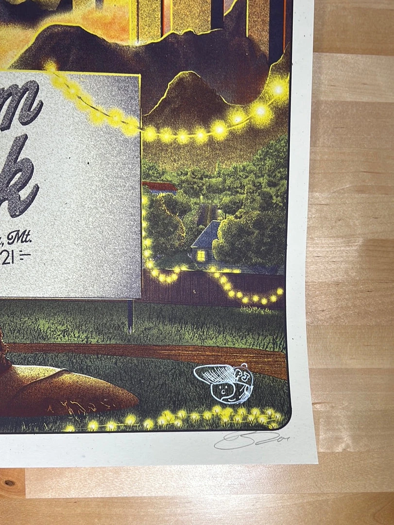 Railey Bace Prints Pearl Jam - 2021 Bailey Race Poster Missoula, MT Streaming AP Gig Posters 7 Railey Bace Prints Pearl Jam - 2021 Bailey Race Poster Missoula, MT Streaming AP Gig Posters