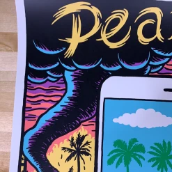 Pearl Jam - 2020 Ward Sutton Poster San Diego, CA Viejas Arena Gig Posters