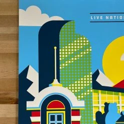 The Fillmore - 2021 Mike Tallman Poster Denver, CO 20th Anniversary Colorado 10 The Fillmore - 2021 Mike Tallman Poster Denver, CO 20th Anniversary Colorado