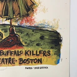 The Black Keys - 2008 Dan Grzeca Poster Boston, MA The Orpheum Gig Posters