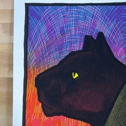 Black Pumas - 2020 Jay Ryan Poster The Wiltern Los Angeles, CA