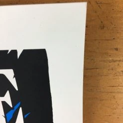 Eddie Vedder - 2014 Brandon Heart Poster Meco, PT Super Bock Super Rock