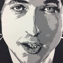 Gig Posters The Icon (Bob Dylan) - 2011 Joshua Budich Poster Art Print