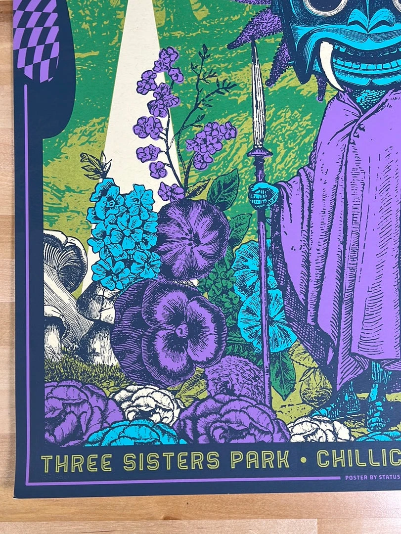 Umphrey's McGee - 2018 Status Serigraph Poster Summer Camp Festival Gig Posters 8 Umphrey's McGee - 2018 Status Serigraph Poster Summer Camp Festival Gig Posters