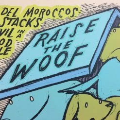 Raise The Woof - 2009 Jay Ryan Poster Chicago, IL House Of Blues With Devil In A 11 Raise The Woof - 2009 Jay Ryan Poster Chicago, IL House Of Blues With Devil In A