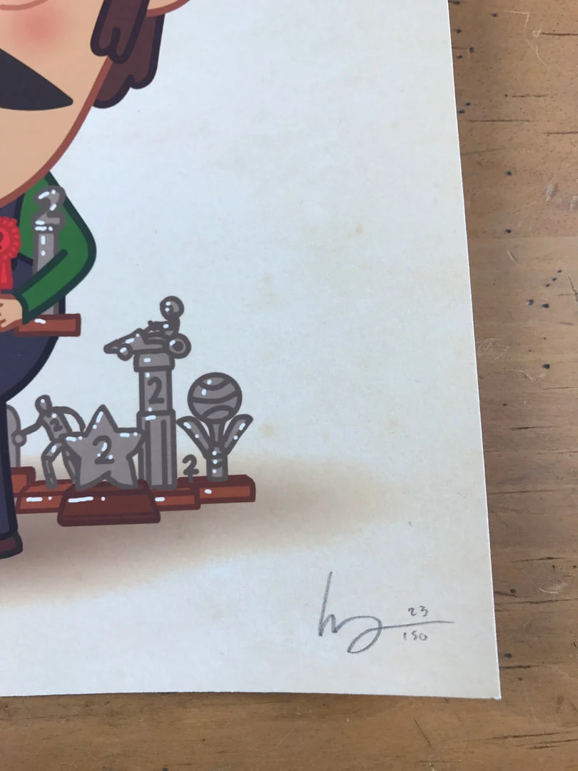 First Loser - 2016 Mike Mitchell Poster Luigi, Mario Brothers Art Prints 8 First Loser - 2016 Mike Mitchell Poster Luigi, Mario Brothers Art Prints