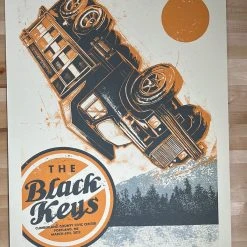 The Black Keys - 2012 John Vogl Poster Portland, ME Gig Posters