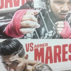 Sold Out Posters Boxing - 2019 Poster Davis Vs Mares
