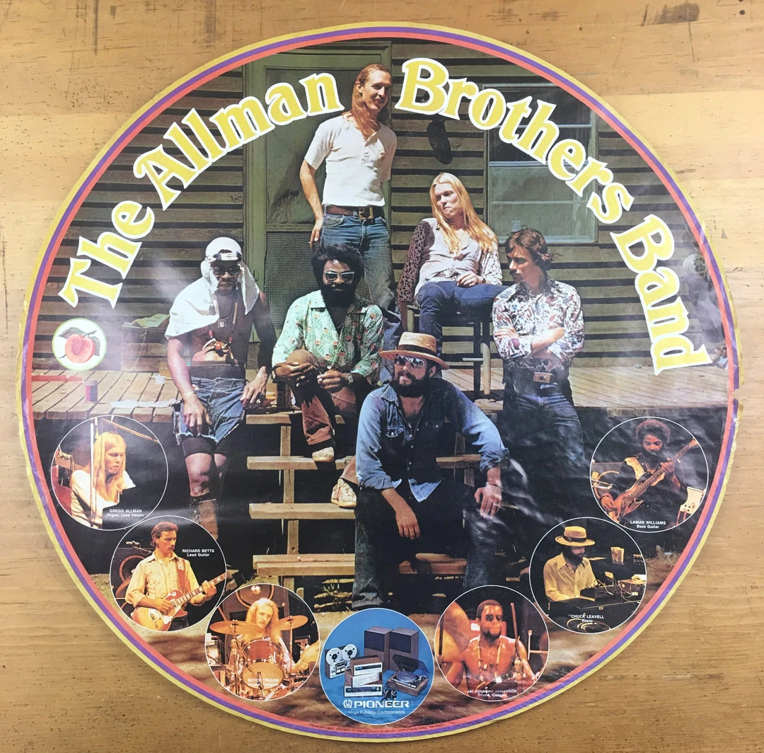 Sold Out Posters Gig Posters The Allman Brothers Band - 1973 Poster Vintage Rock And Roll Original 5 Sold Out Posters Gig Posters The Allman Brothers Band - 1973 Poster Vintage Rock And Roll Original