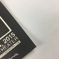 Amos Lee & David Gray - 2015 Justin Santora Poster New Braunfels, TX Whitewater Gig Posters