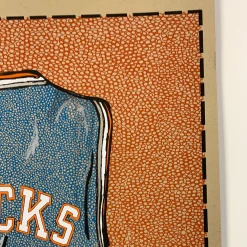 Knicks - 2014 Fugscreens Studios Poster Patrick Ewing Jersey Print