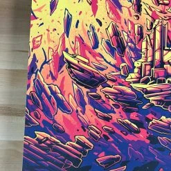 Gig Posters Grey Street - 2022 Dan Mumford Poster Dave Matthews Band (ORANGE)