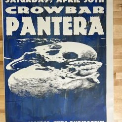 Sold Out Posters Pantera - 1994 Poster Santa Monica, CA Civic Auditorium 4/30 Gig Posters