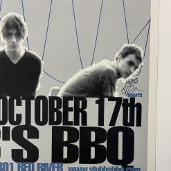 Travis - 2001 Jared Connor Poster Austin, TX Stub's BBQ