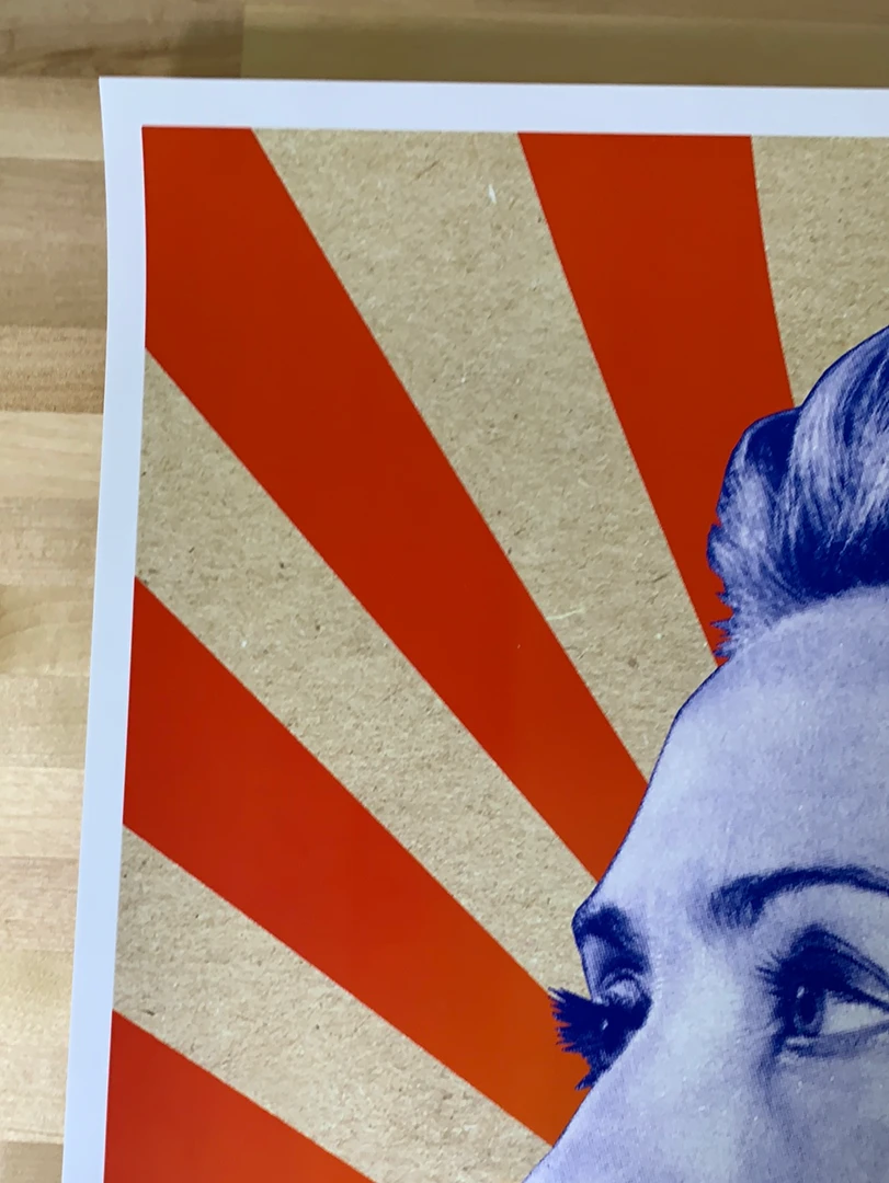 Hillary Clinton - 2016 Tony Puryear 1st Edition Original Poster, Art Print Gig Posters 5 Hillary Clinton - 2016 Tony Puryear 1st Edition Original Poster, Art Print Gig Posters