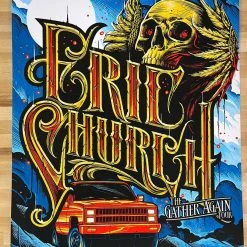 Gig Posters Eric Church - 2022 Maxx242 Poster Green Bay, WI 3/18