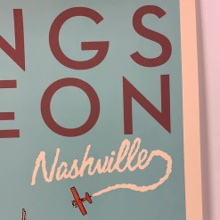 Kings Of Leon - 2017 Dan Grissom Poster Nashville, TN First Park 11 Kings Of Leon - 2017 Dan Grissom Poster Nashville, TN First Park