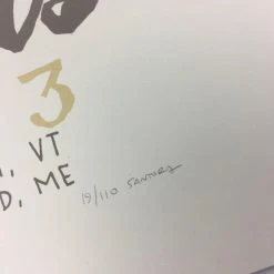 Gig Posters The Wood Brothers - 2013 Justin Santora Poster The Wood Brothers Summer Tour