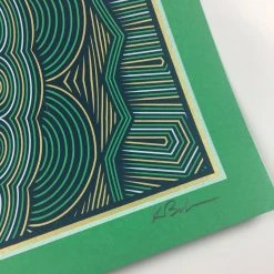 Umphrey's McGee - 2018 Kyle Baker Poster Winter Tour Irish Edition