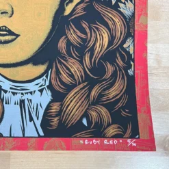 No Place Like Home - 2022 Todd Slater Poster Art Print Ruby Red