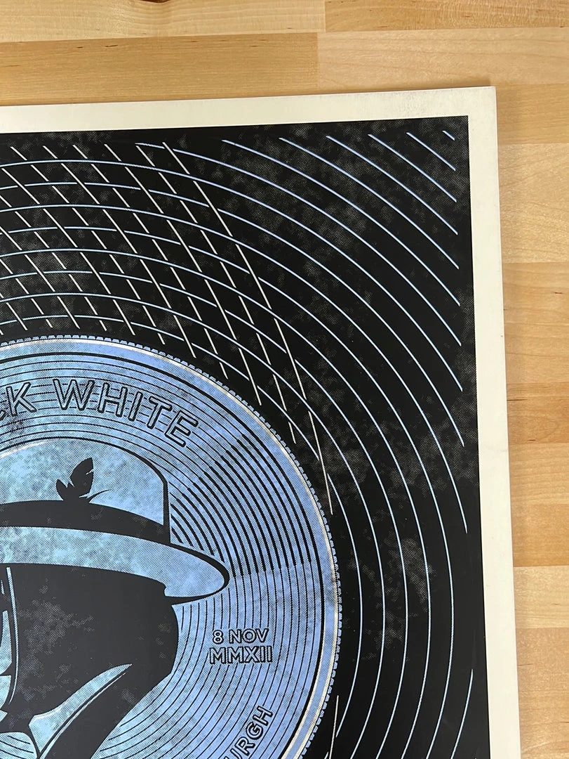 Gig Posters Jack White - 2012 DKNG Poster Usher Hall Edinburgh 6 Gig Posters Jack White - 2012 DKNG Poster Usher Hall Edinburgh