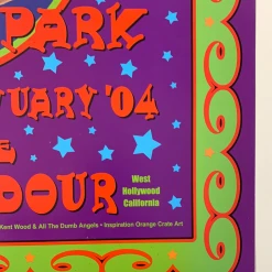 The Thrills - 2004 Dennis Loren Poster The Troubadour West Hollywood Gig Posters