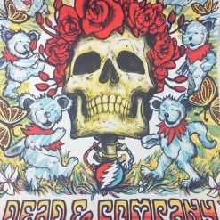 Dead & Company - 2018 Zeb Love Poster Hartford, CT Xfinity Theater Gig Posters