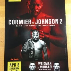 Sold Out Posters UFC 210 Cormier Vs Johnson 2 Poster 7 Sold Out Posters UFC 210 Cormier Vs Johnson 2 Poster