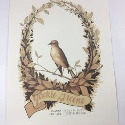 Gig Posters Jackie Greene - 2013 Justin Santora Poster Crystal Bay, NV Crystal Bay Club Casi