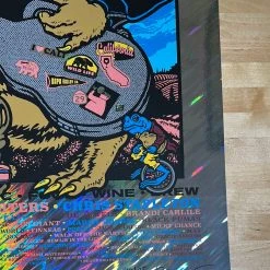 Foil Posters BottleRock Festival - 2021 Ames Brothers Poster Napa, CA FOIL