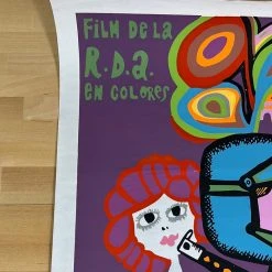 Eduardo Munoz Bachs La Sra Venus Y El Diablo - 1969 Cuban Movie Poster Original Vintage