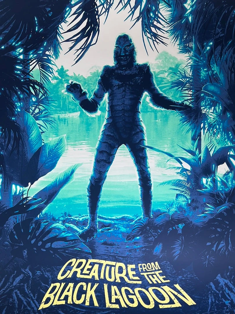 Creature From The Black Lagoon - 2021 Kevin M Wilson Poster 3 Creature From The Black Lagoon - 2021 Kevin M Wilson Poster
