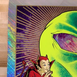 Foil Posters Foo Fighters - 2020 Brian Ewing Poster Cleveland, OH Rapture Foil 10 Foil Posters Foo Fighters - 2020 Brian Ewing Poster Cleveland, OH Rapture Foil