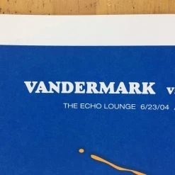 Vandermark 5 - 2004 Methane Studios Poster Atlanta, GA Echo Lounge Gig Posters