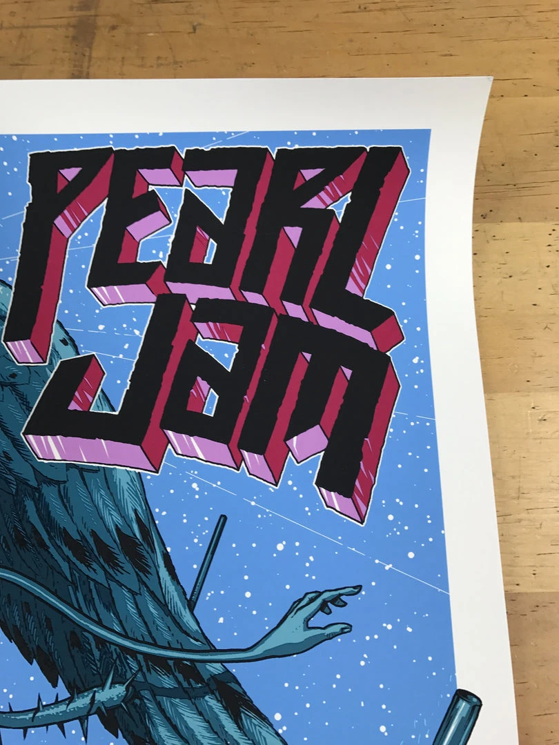 Gig Posters Pearl Jam - 2010 Jeff Soto Poster Arras, France, Town Square 7 Gig Posters Pearl Jam - 2010 Jeff Soto Poster Arras, France, Town Square