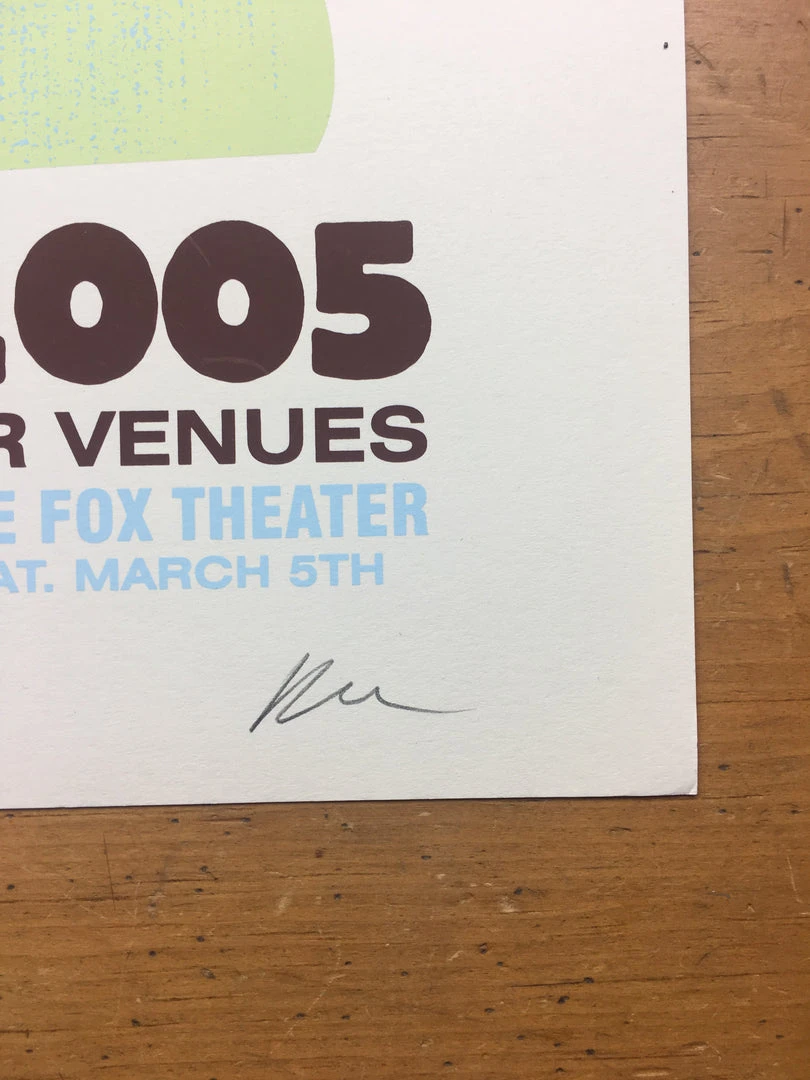 Moe. - 2005 Methane Studios Poster Atlanta, GA Volution 8 Moe. - 2005 Methane Studios Poster Atlanta, GA Volution