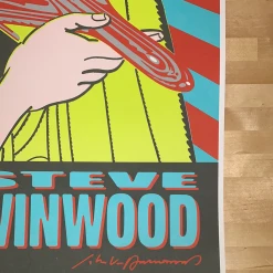 Eric Clapton - 2011 John Van Hamersveld Poster Japan Tour Steve Winwood Gig Posters 12 Eric Clapton - 2011 John Van Hamersveld Poster Japan Tour Steve Winwood Gig Posters