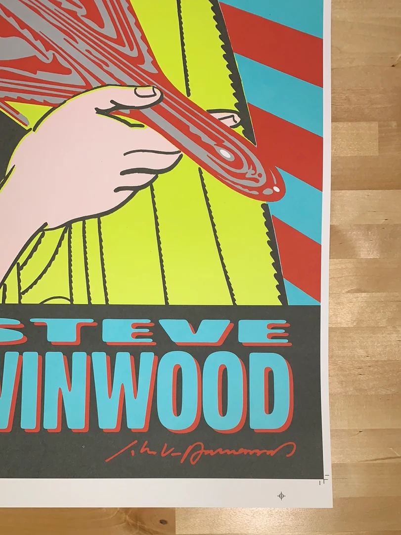 Eric Clapton - 2011 John Van Hamersveld Poster Japan Tour Steve Winwood Gig Posters 7 Eric Clapton - 2011 John Van Hamersveld Poster Japan Tour Steve Winwood Gig Posters