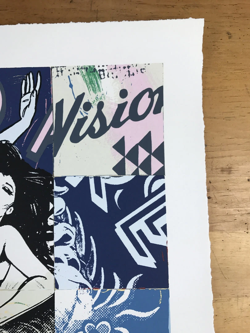 Visions Victorie - 2017 FAILE Poster, Art Print, Limited Edition Hand Signed 6 Visions Victorie - 2017 FAILE Poster, Art Print, Limited Edition Hand Signed