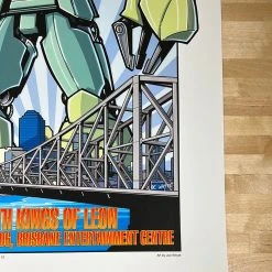 Pearl Jam - 2006 Joe Whyte Poster Brisbane, AUS Kings Of Leon 12 Pearl Jam - 2006 Joe Whyte Poster Brisbane, AUS Kings Of Leon