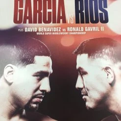 Sold Out Posters Boxing - 2018 Poster Garcia Vs Rios Benavidez Vs Gavril II