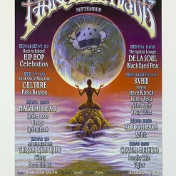 MHP 51 Maritime Hall - 1998 Mark Henson Poster September San Fran 1st Gig Posters