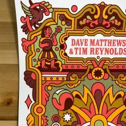 Gig Posters Dave Matthews Band - 2022 Bene Rohlmann Poster Cancun N2